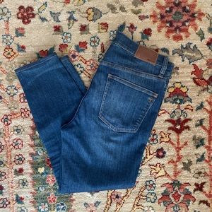 Madewell High Riser Skinny Jeans